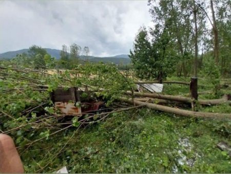Ankarada dolu və sel həyatı iflic etdi Ankarada dolu və sel həyatı iflic etdi