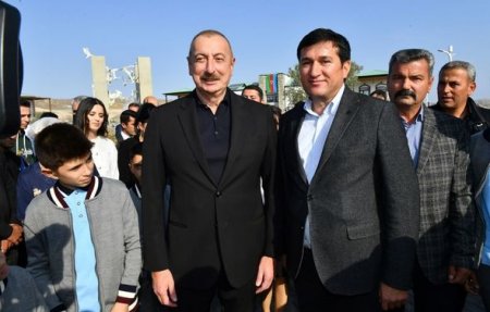 İlham Əliyev və Mehriban Əliyeva Zəngilanın Ağalı kəndində sakinlərlə görüşüblər - YENİLƏNİB + FOTO