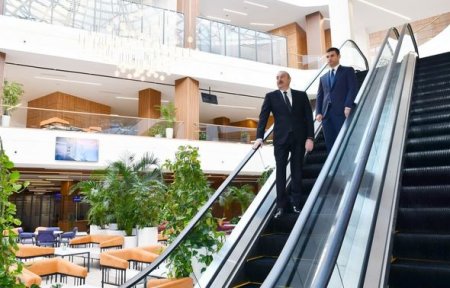 İlham Əliyev “Bakı KOB evi”nin açılışında iştirak edib 