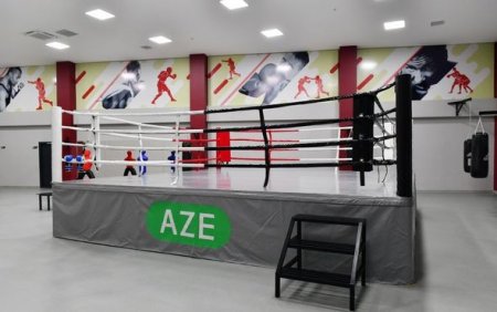 İlham Əliyev və Mehriban Əliyeva Neftçala Olimpiya İdman Kompleksinin açılışında - YENİLƏNİB + FOTO