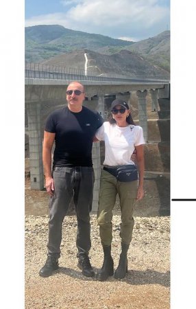 Mehriban Əliyeva Şuşadan görüntülər paylaşdı 