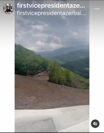 Mehriban Əliyeva Şuşadan görüntülər paylaşdı 