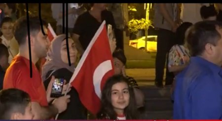 Azərbaycanda Rəcəb Tayyib Ərdoğanın qələbəsi təntənəli şəkildə qeyd olunub 