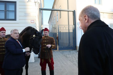 Türkiyə Prezidenti Macarıstanın Baş nazirinə TOGG avtomobili hədiyyə edib 