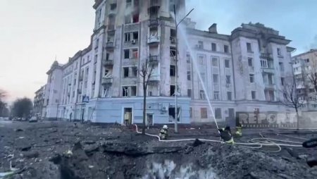 Kiyevə növbəti irimiqyaslı raket hücumunun nəticələri