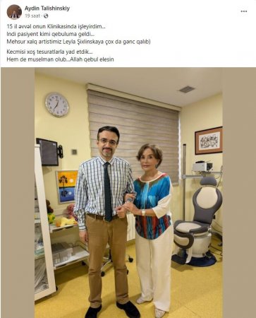 Leyla Şıxlinskaya İslamı QƏBUL ETDİ 