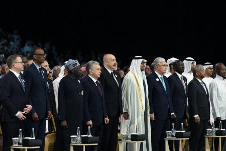 Prezident Əbu-Dabi Dayanıqlılıq Həftəsinin rəsmi açılış mərasimində Prezident Əbu-Dabi Dayanıqlılıq Həftəsinin rəsmi açılış mərasimində