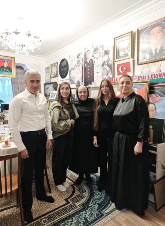 Leyla Əliyeva və Arzu Əliyeva Polad Həşimovun evində olublarFOTO Leyla Əliyeva və Arzu Əliyeva Polad Həşimovun evində olublarFOTO