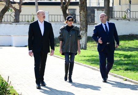 Prezident İlham Əliyev Xocavənd şəhər və Xocavənd kənd sakinləri ilə görüşüb 