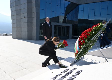 Prezident İlham Əliyev Xocalı Soyqırımı Memorialının açılışında iştirak edib YENİLƏNİB